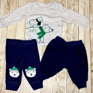 Carter’s Winter Outfit - Newborn Size/Newborn Baby